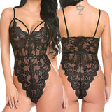 Thin Lace Lingerie Sexy Tight Bodywear Lady Home Clothes