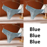 Cotton Panties Women G-String Ladies Sexy Panties Ladies Ladies Thong Underwear Solid Color Comfortable Lace Edge