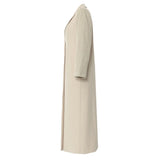 Fongt New Bump Color Splicing British Wind High Street In The Long Suit Wind Coat Woman 1756