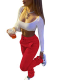 Thickened Fabric Sports Leisure Drawstring Pockets