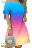 Women Sweet Off Shoulder Dresses Summer Clothes 2023 Chic and Elegant y2k Luxury Evening Party Dress Club