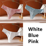 Cotton Panties Women G-String Ladies Sexy Panties Ladies Ladies Thong Underwear Solid Color Comfortable Lace Edge