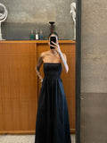 Fongt Summer New Breastless Backless Temperament To Take The Craft Elegant Ladies Dress