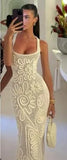 Fongt Women's Fashionable Sleeveless Knitted Dress Fashioned Slings Long Dresses In Summer 2025