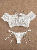 Sex Lingerie 2020 New Small Daisiness Tempting Sexy Lace Mesh Yarn