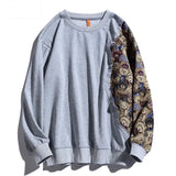 S-3XL Couple Harajuku Hoodies Spring Fall Women Patchwork Fashion Bear Sweatshirts Female Long Sleeve Pullover