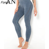 Sports Fitness Pants Seamless Yoga Pants Running High Waist Hip Tights Women Sports Leggings for Women Push Up Woman