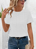 Fongt Wish Hot-Solded Empty V-Neck Short-Sleeved Bat Sleeves Thin T-Shirt New T-Shirt