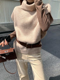 Fongt Xixi 2025 Autumn New White Standard Temperament Wool Solid Color Short-Sleeved Knitted Top Does Not Contain 25523