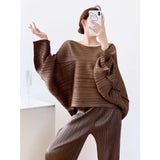 Fongt Spring Three House Folding Loose Pure Color Top Loose Folding Top Loose Folding Top Sense