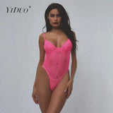 Catsuit Floral Straps