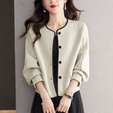 Fongt Fragrant Coat Small Casual Loose Top Winter 2025 New Popular Long-Sleeved Sleeves