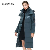 Green fashion brand hooded warm parka Women's winter jacket outwear women coat Female thick patchwork puffer jacket
