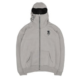 Fongt Hoodie Double-Headed Zippered Niche Design New Eyes Can See Simple Embroidery Coat Guard