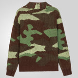Fongt Men's Wear Autumn/Winter Camouflage Silkfery Sweater Overturned Jacket Jacket Men's