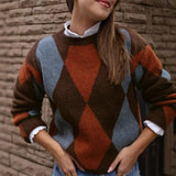 Fongt And Winter New Loose Plush Short Knitted Cardigan Coat