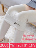 Winter Warm Leggings Women Cotton Thermal Velvet High Waisted Leggins for Women Lamb Wool Thickening Warm Black