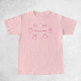 Not My Problem Graphic Tee-Outfit