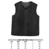 Fongt Women's Clothing 2025 Autumn And Winter New Fashion High-End Environmental Protection Fur Vest