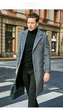 Fongt Order 2025 New Thick Haired Man Coat Long Coat Wish Japan And South Korea Leisure