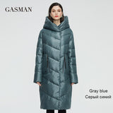 2022 new long thick coat parka coat hooded windproof warmth ladies winter jacket fashion brand down parker plus size