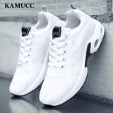 White Sneakers Female Running Shoes Breathable Casual Shoes Woman Sports Shoes Platform Sneakers Height Increase