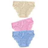 Exotic Apparel Sexy Panties Lace Briefs Women Low-Rise Solid Panty Underwear Sexy Women Lace Breathable Hip-lift