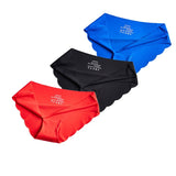 Sexy ladies panties one-piece seamless cotton ice silk underwear female close-fitting elastic breathable ladies briefs