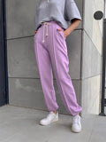 Fongt New Rope Sweatpants Hot Girl Wind Trousers Trousers Women's Clothing