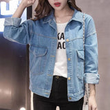 Fongt Coat Female Early Fall 2024 New Tide Loose Korean Version Student Bf Thin Jacket Autumn Suit Short Jacket-Outfit