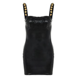Fongt Women's INS Wind 2024 Autumn Winter One Word Collar Sexy Sling Strapless Hip Dress Women-Outfit