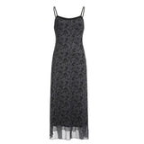 Generous Collar Sexy Slim Maxi Dress-Outfit