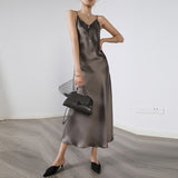 Spaghetti Strap Party Dress 2022 ZANZEA Fashion Summer Sundress Female Slip Dresses Solid Elegant