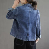 Fongt Blazer Female Autumn 2024 The New Art Retro Jacket Korean Version Loose Casual Coat Ins Tide-Outfit