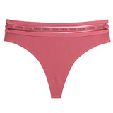 Seamless G-string Panties Women's Underwear Mid Waist Hollow Out Female Underpants Thong Solid Color Pantys Lingerie