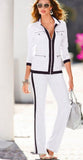 Fongt New Long-Sleeved Casual Color Set Women's Clothing