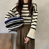 Fongt Sweater Women's Spring 2023 New Loose Lazy Vintage Design Sensing Knitted