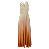 Popular Style Multi-Wear Multi-Wear Cross-Exposed Back Sexual Straps With Gradual Color Length-Outfit