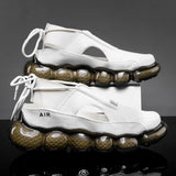 Men's Sandals Summer Soft Sandals High Quality Microfiber Leather Sandals Outdoor Antiskid Damping Men Roman