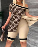 Women's Wear 2023 New Summer Fashion And Leisure Fashion Suit-Outfit