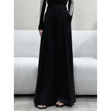 Fongt High-Rise High-Waisted Broad-Legged Casual Pants Women Autumn New Loose-Fitting Thin Trousers