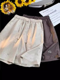 Fongt Shorts Women Breathable Casual Large Size Loose Five Minute Pants Trend Unique Lazy Fitness Running Beach Pants-Outfit