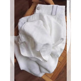 Fongt Lazy Pendant Summer New Straight Slack Panties Women Loose Design Feel White Linen