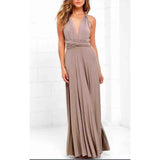 Cross-Back Sexy Tie Dress Long Dress Dress-Outfit