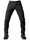 Motorcycle Protective Pants Men's Motorcycle Skinny Jeans, Breathable And Wear-Resistant Cargo Pants-Outfit