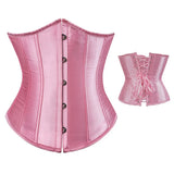 Plus size Women Underbust Corset Sexy Bustiers Workout Shape Body Belt Slimming Shapers Girdles Dropship