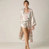 Pajamas Set with Robes Three Pieces