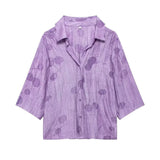 Loose Shirt 4786046 Jacquard Casual Pants 4786060 Suit-Outfit