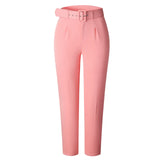 Fongt Women's Spring And Summer High-Waisted Leisure Trousers Slim Slimming Suit Trousers Ladies Trousers Autumn Professional Pants