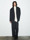 Fongt 2025 New Women's Loose Commute High-End Feeling Short-Line Long-Sleeved Blazer Women